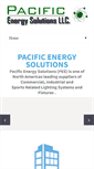 Mobile Screenshot of pacificenergysolutions.com